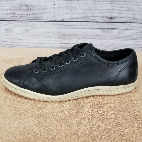 john varvatos black sneakers